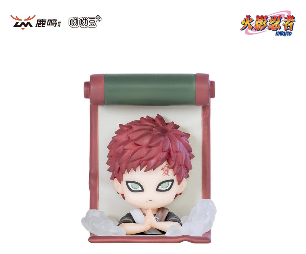 Naruto présentoir boîte-mystère 3D Magnet Secret Ninja Scroll Series Blind Box Display (12)