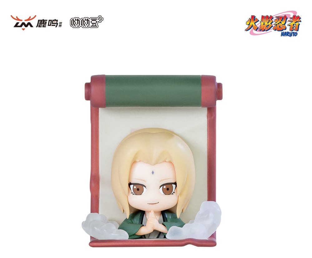 Naruto présentoir boîte-mystère 3D Magnet Secret Ninja Scroll Series Blind Box Display (12)