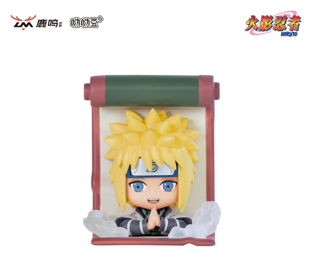 Naruto présentoir boîte-mystère 3D Magnet Secret Ninja Scroll Series Blind Box Display (12)