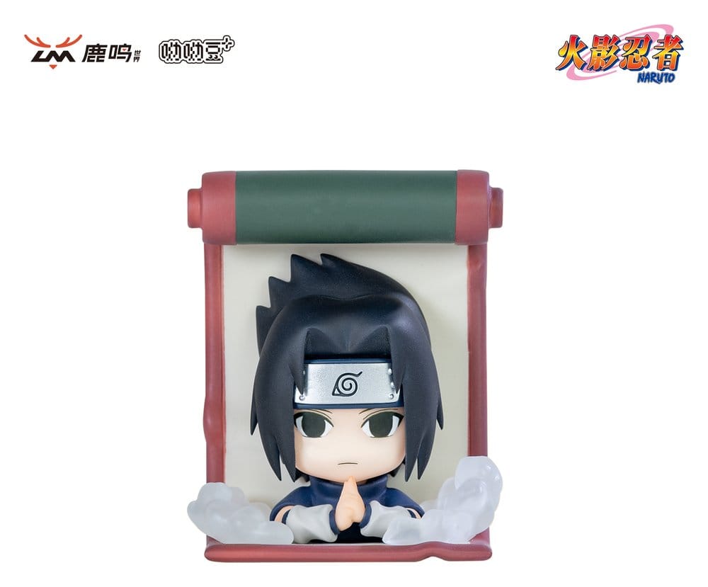 Naruto présentoir boîte-mystère 3D Magnet Secret Ninja Scroll Series Blind Box Display (12)