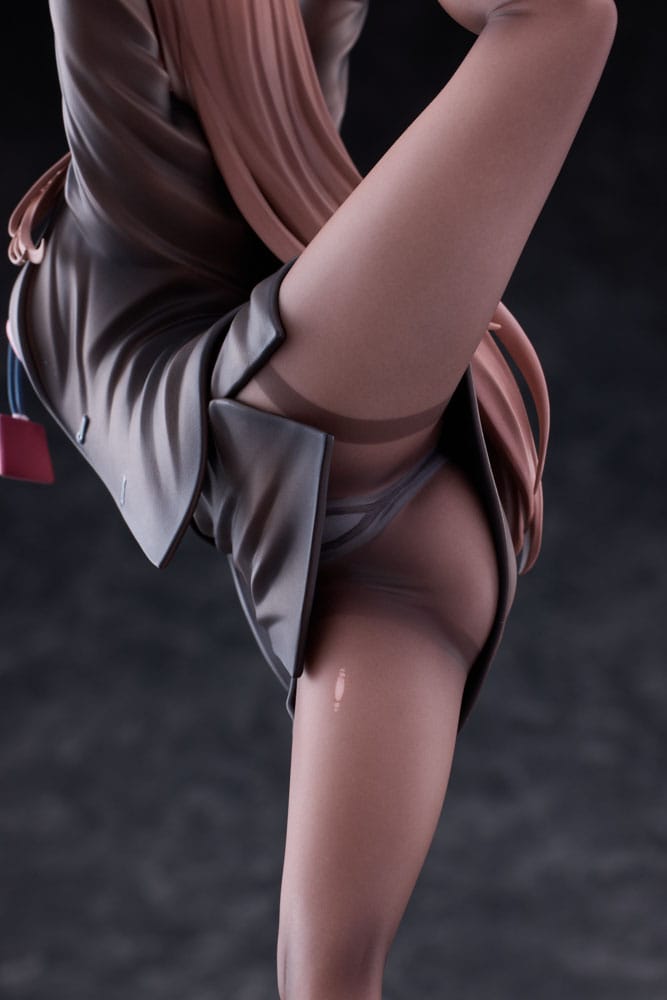 Original Character statuette PVC 1/6 OL-chan Who Doesn't Want to Go to Work White Ver. 26 cm