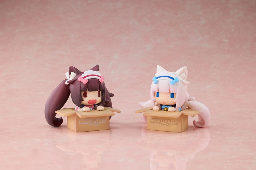 Nekopara pack 2 figurines Chibi Vanilla & Chocola 7 cm
