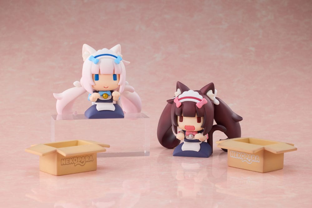 Nekopara pack 2 figurines Chibi Vanilla & Chocola 7 cm