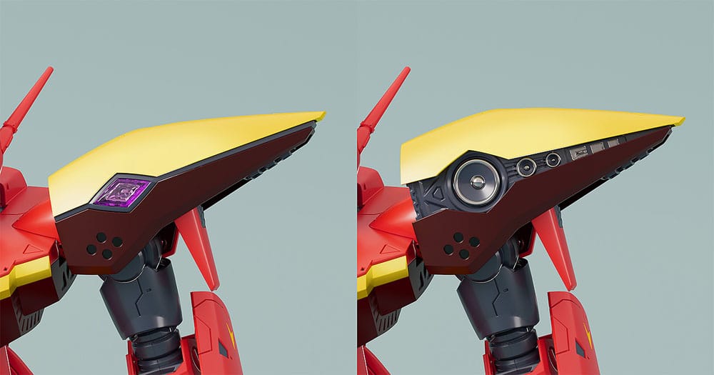 The Super Dimension Fortress Macross PLAMAX figurine Plastic Model Kit 1/72 VF-19 Custom Fire Valkyrie (Basara Nekki Unit) 22 cm