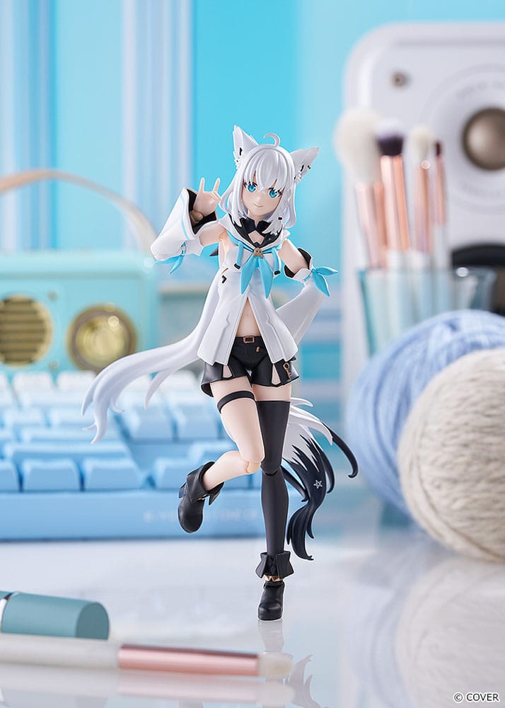 Hololive Production figurine Figma Shirakami Fubuki 15 cm