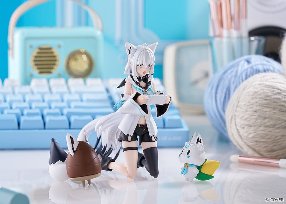 Hololive Production figurine Figma Shirakami Fubuki 15 cm