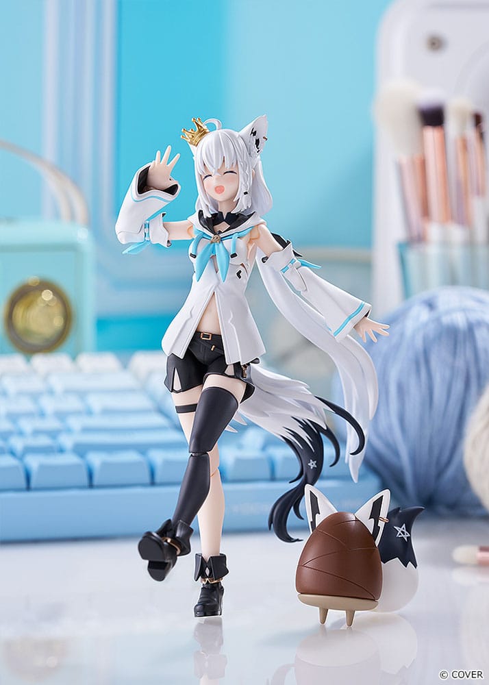 Hololive Production figurine Figma Shirakami Fubuki 15 cm