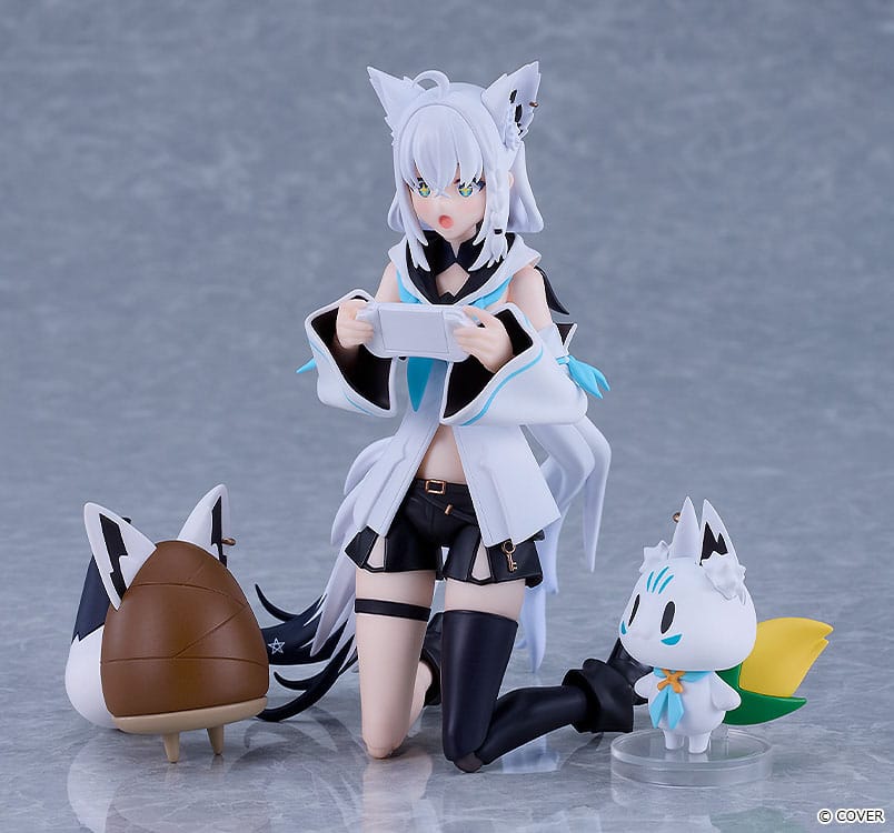 Hololive Production figurine Figma Shirakami Fubuki 15 cm