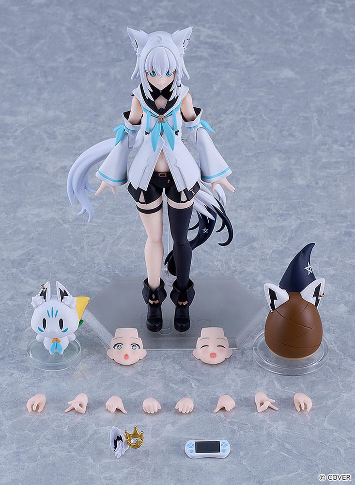 Hololive Production figurine Figma Shirakami Fubuki 15 cm