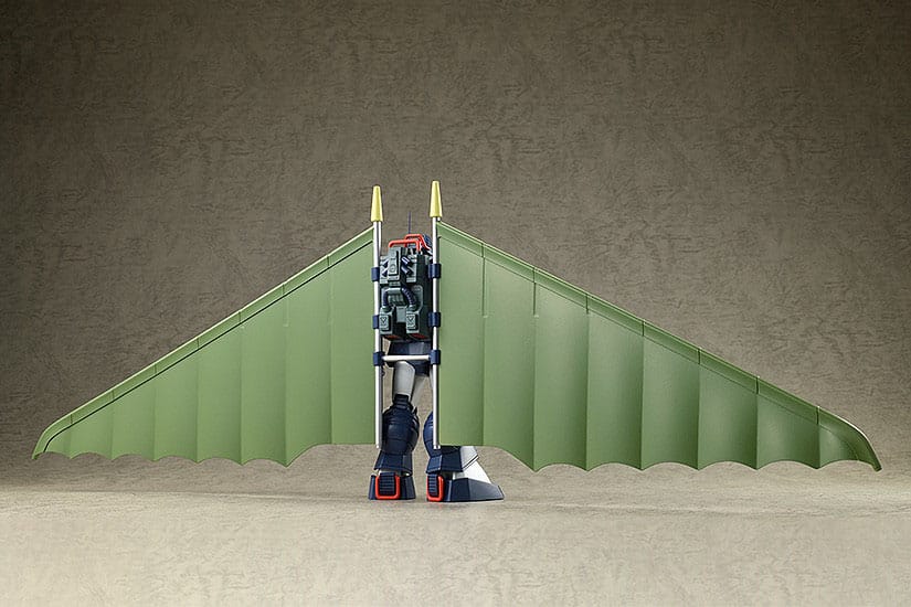 Fang of the Sun Dougram MAX 29 figurine Plastic Model Kit 1/72 Combat Armor Dougram Hang Glider Equipment Type 14 cm