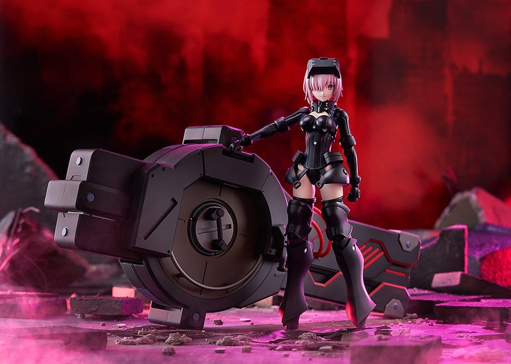 Fate/Grand Order Plastic Model Kit Plamatea Shielder/Mash Kyrielight (Ortinax) Black Barrel Edition 17 cm