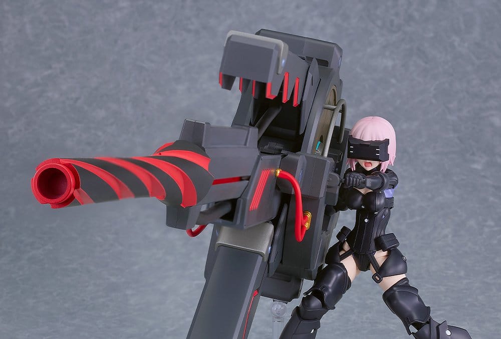 Fate/Grand Order Plastic Model Kit Plamatea Shielder/Mash Kyrielight (Ortinax) Black Barrel Edition 17 cm