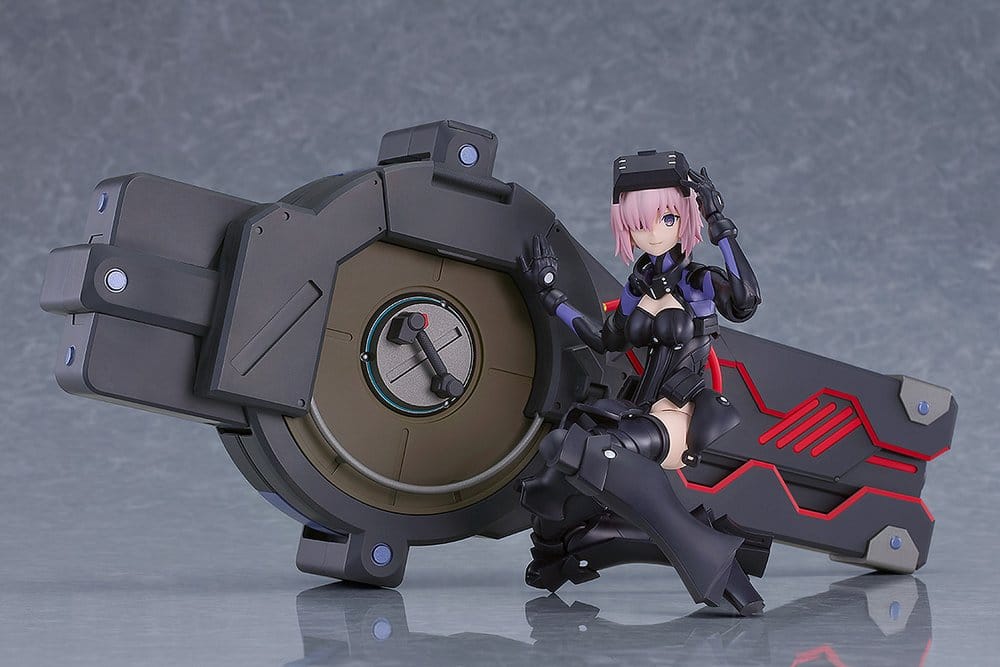 Fate/Grand Order Plastic Model Kit Plamatea Shielder/Mash Kyrielight (Ortinax) Black Barrel Edition 17 cm