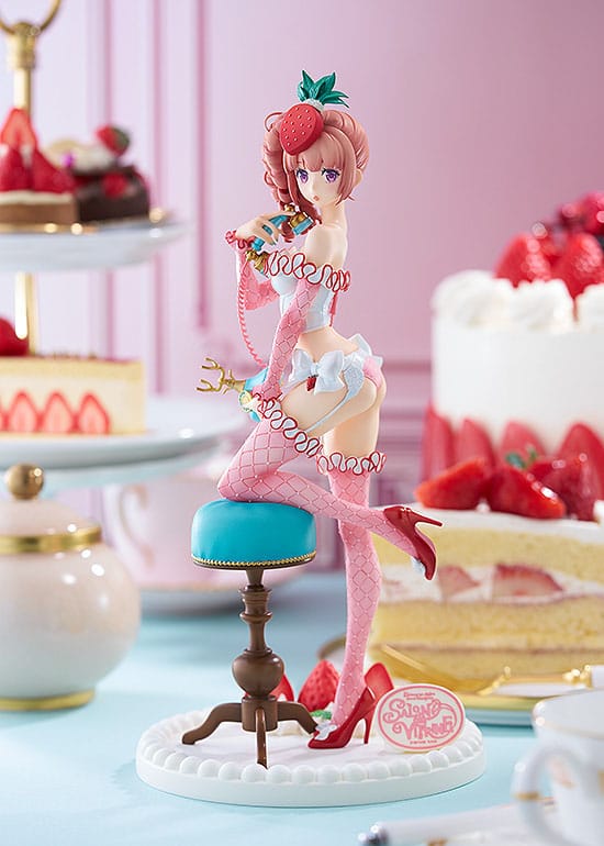 Salon de Vitrine statuette 1/6 Strawberry Shortcake Bustier Girl 26 cm