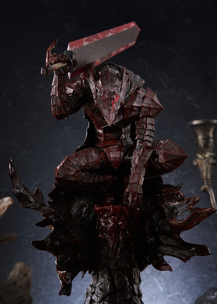 Berserk Pop Up Parade figurine PVC Guts (Berserker Armor): Bloody Paint Ver. L Size 28 cm