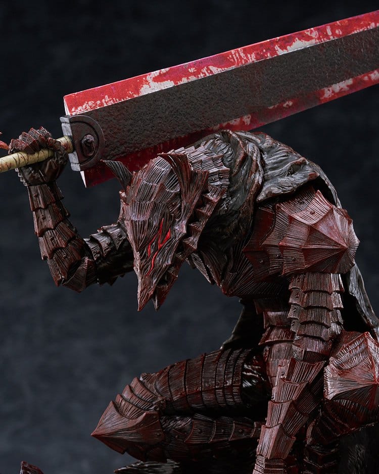 Berserk Pop Up Parade figurine PVC Guts (Berserker Armor): Bloody Paint Ver. L Size 28 cm