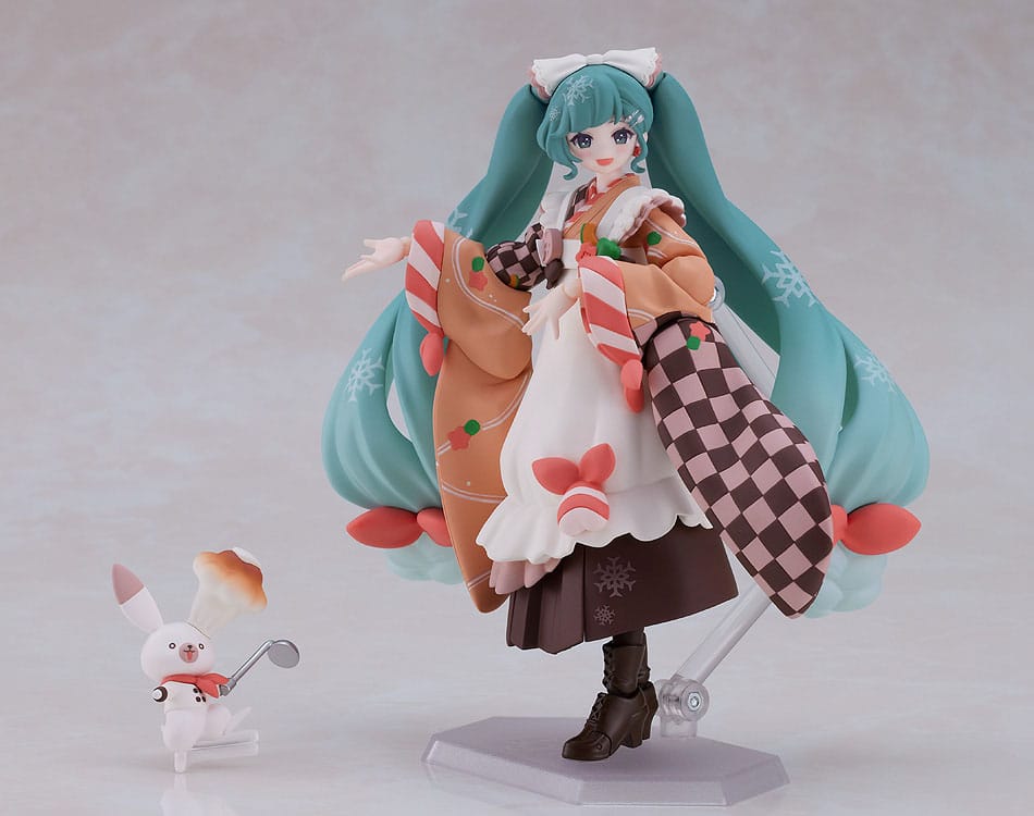 Character Vocal Series 01: Hatsune Miku figurine Figma Snow Miku: Winter Delicacy Ver. 14 cm