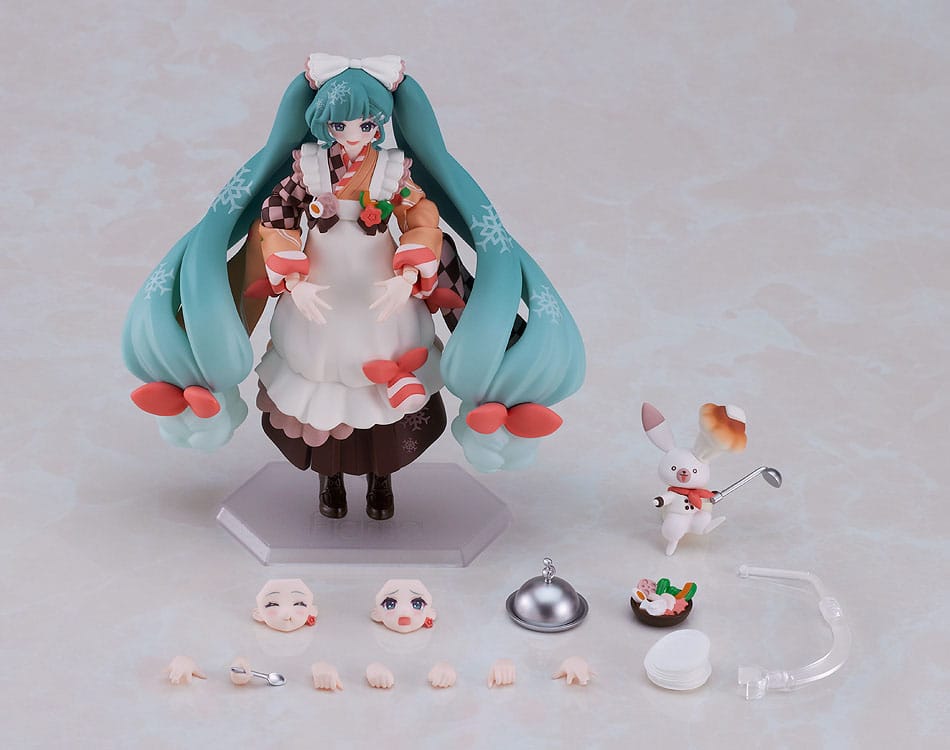 Character Vocal Series 01: Hatsune Miku figurine Figma Snow Miku: Winter Delicacy Ver. 14 cm