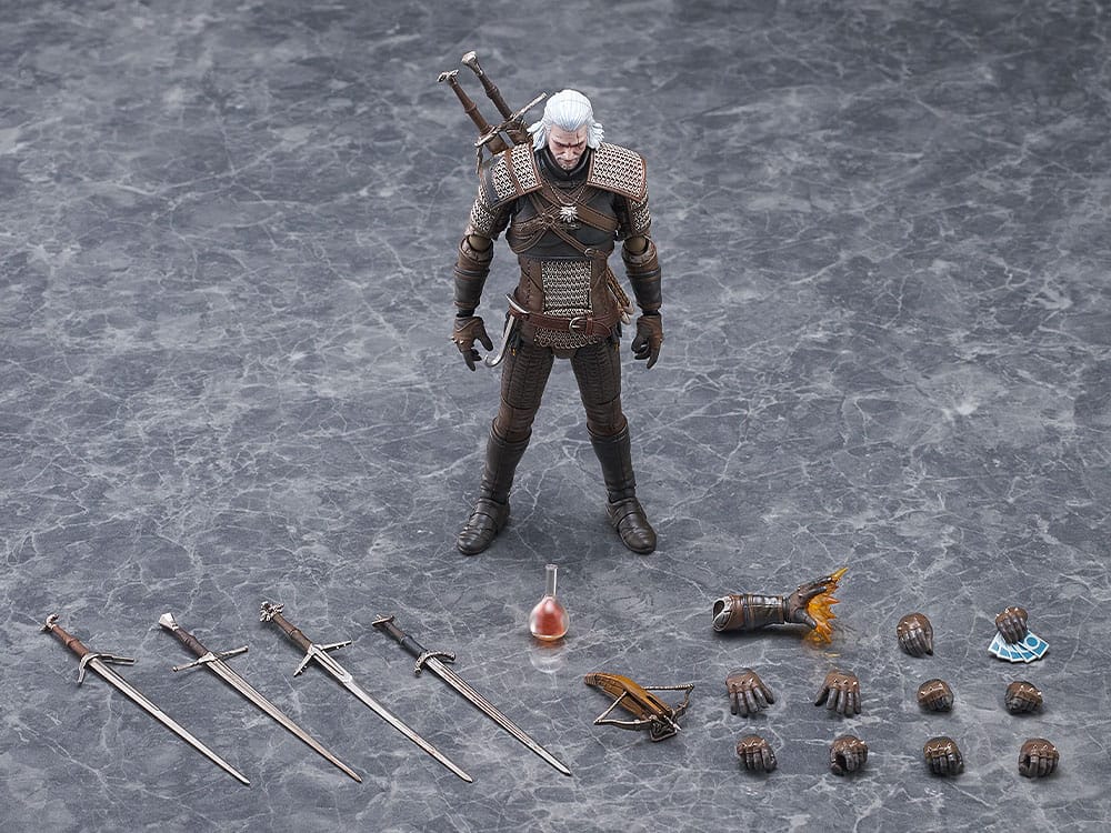 The Witcher 3: Wild Hunt figurine Figma Geralt 16 cm