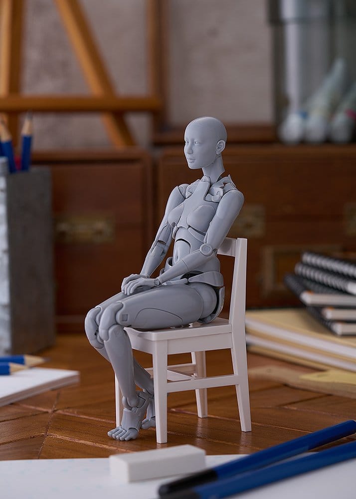 Figurine Nishimura Style Drawing Doll Olive Gray 21 cm
