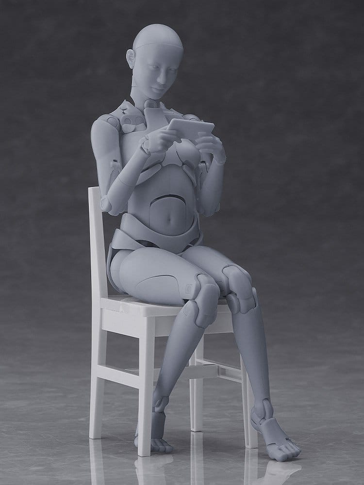Figurine Nishimura Style Drawing Doll Olive Gray 21 cm