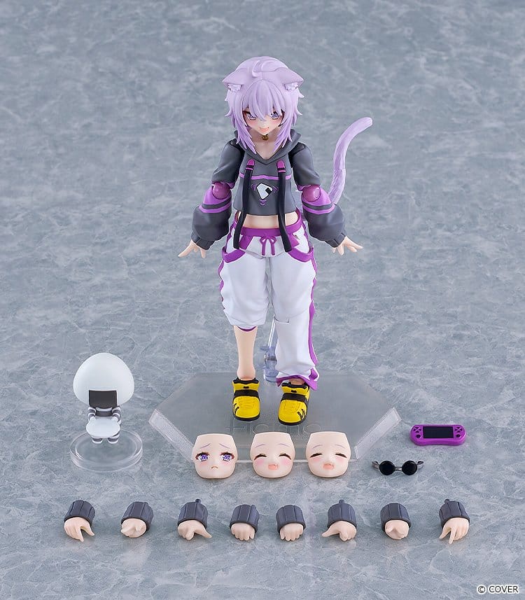 Hololive Production figma figurine Nekomata Okayu 14 cm