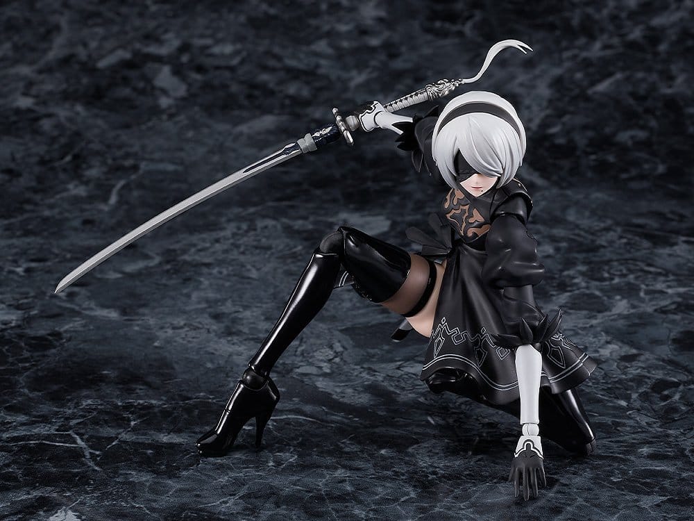 NieR:Automata Ver1.1a Figma figurine 2B (YoRHa No.2 Type B) 16 cm