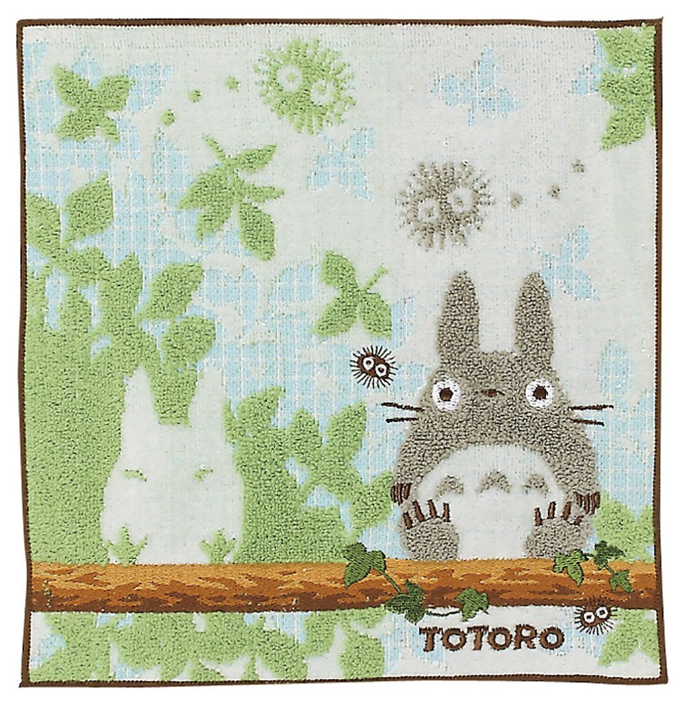Ghibli - Mon Voisin Totoro - Mini Serviette "Totoro sur une branche" 25x25cm