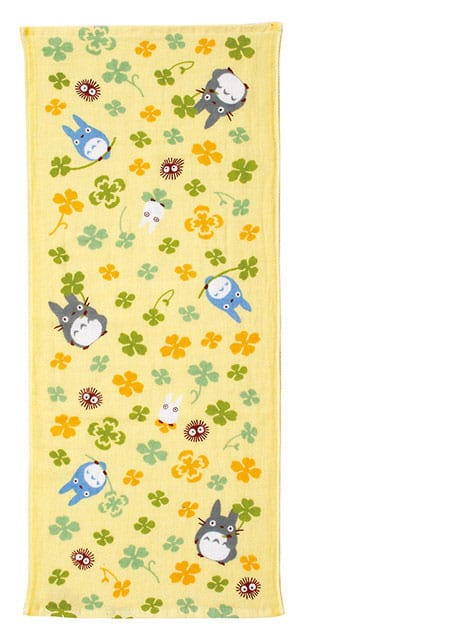 Mon voisin Totoro serviette de toilette Imabari Totoro Clover 34 x 80 cm