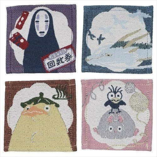 Le Voyage de Chihiro pack 4 sous-verres Characters