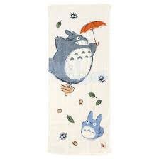 SERVIETTE IMABARI TOTORO PARAPLUIE 34X80 CM - MON VOISIN TOTORO