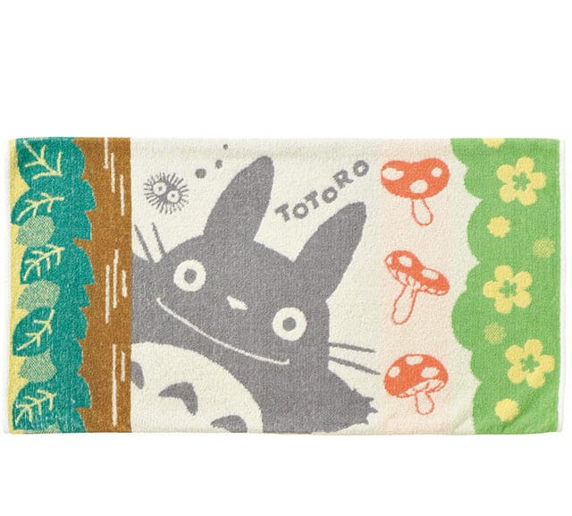 Mon voisin Totoro taie d´ oreiller Totoro Champignons 34 x 64 cm