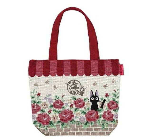 Ghibli - Kiki la petite sorcière - Tote Bag Jiji Roses