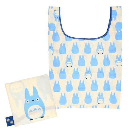 Mon voisin Totoro sac shopping Silhouette Totoro Bleu