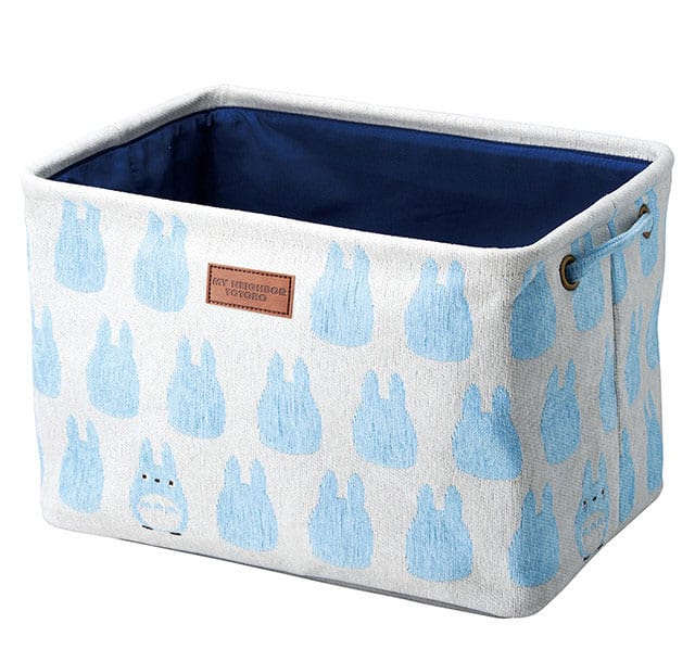 Mon voisin Totoro boîte de rangement Silhouette Totoro Bleu