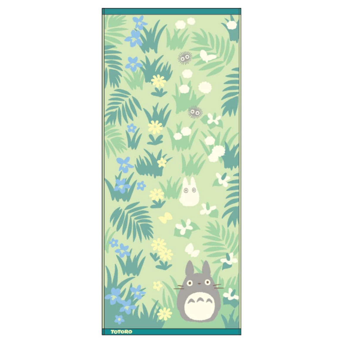 Mon voisin Totoro serviette de toilette Totoro & Butterfly 34 x 80 cm