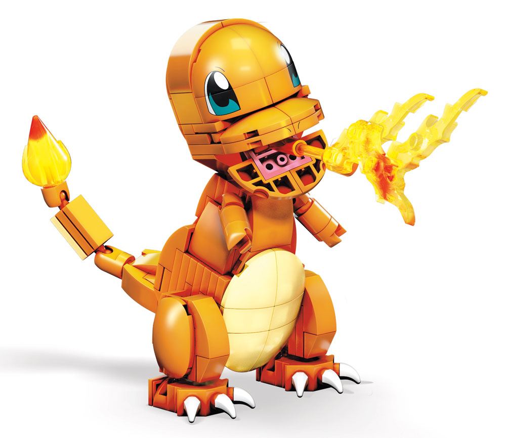 Pokémon jeu de construction Mega Construx Wonder Builders Salamèche 10 cm