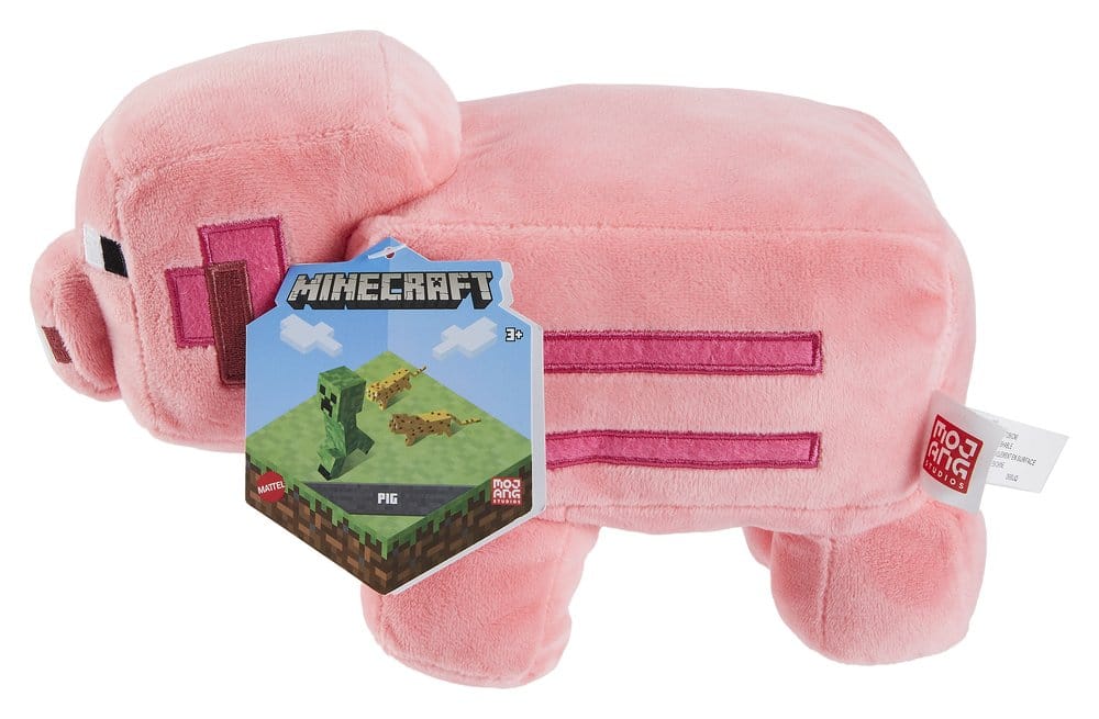 Minecraft peluche Cochon 20 cm