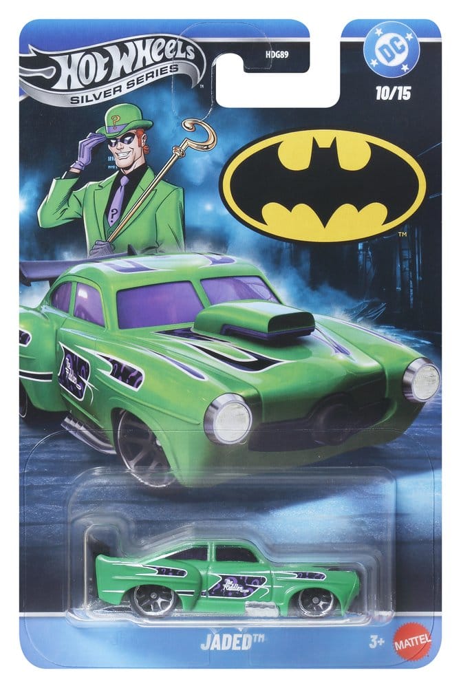Batman Hot Wheels Silver Series assortiment véhicules Die-Cast 1/64 979T (24)
