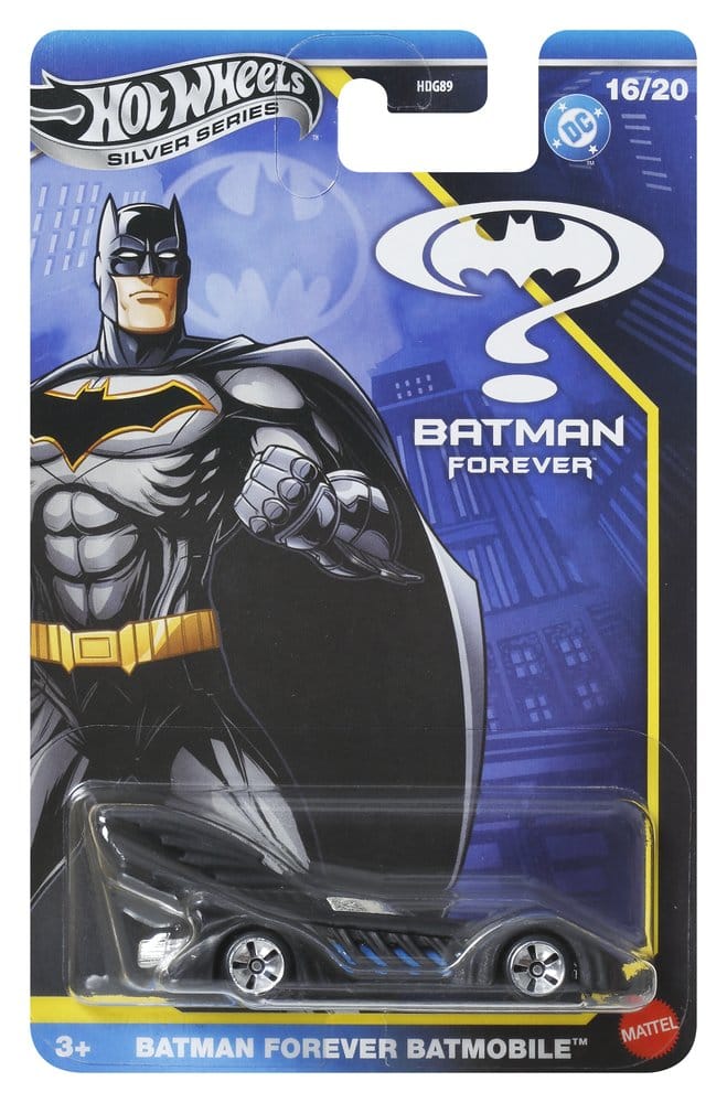 Batman assortiment véhicules Hot Wheels Silver Series Die-Cast 1:64 979R (24)