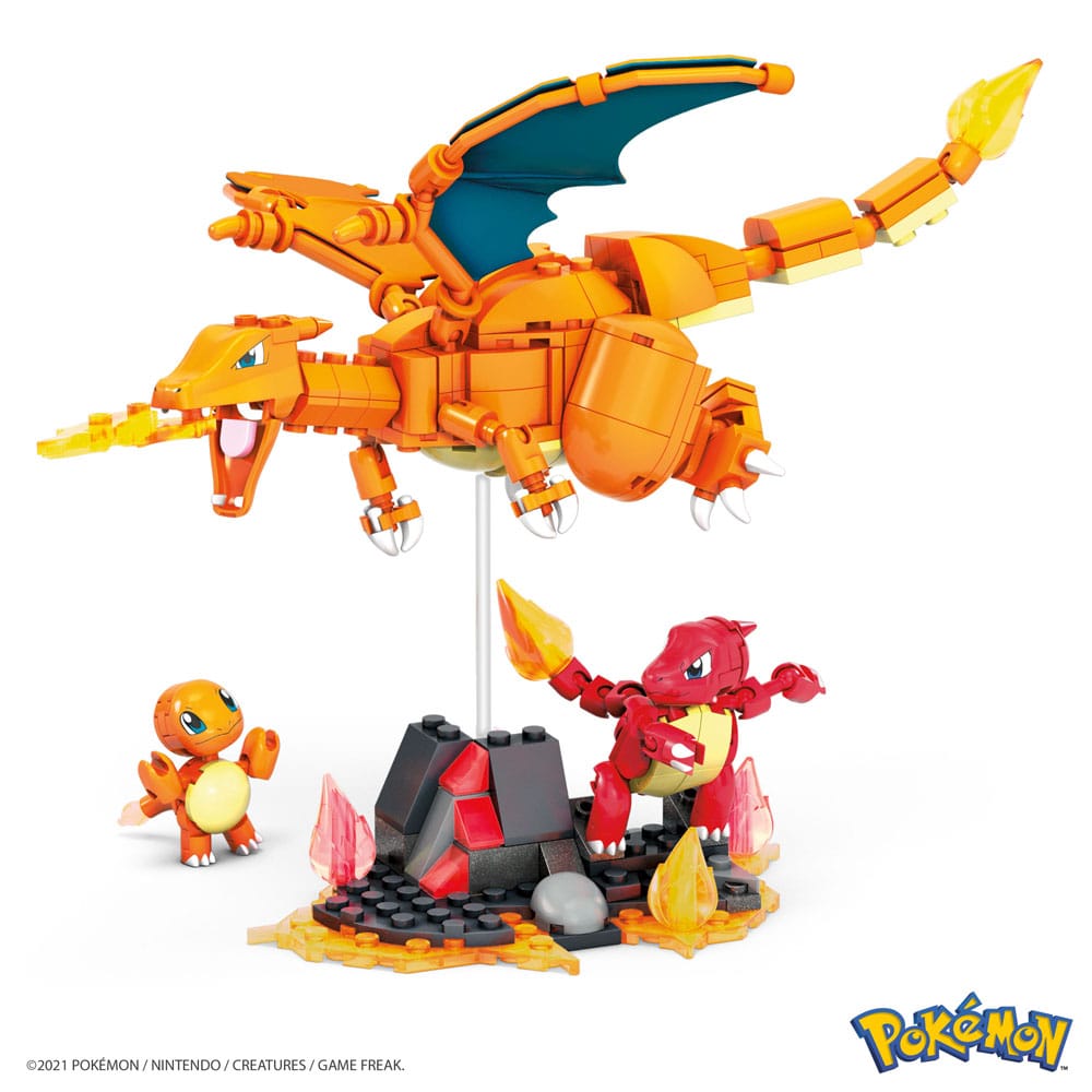 Pokémon jeu de construction Mega Construx Coffret Évolution Salamèche