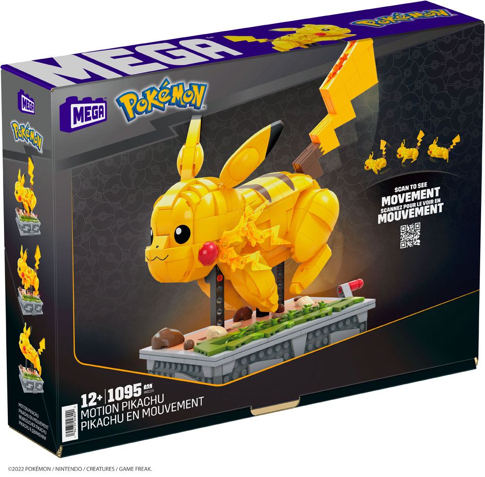 Pokémon jeu de construction Mega Construx Motion Pikachu
