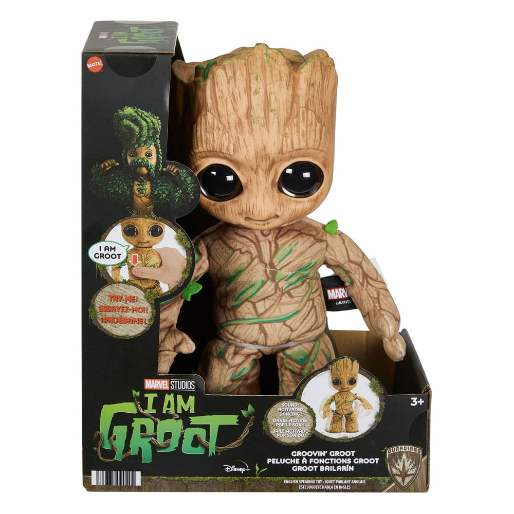 I Am Groot peluche électronique Groovin' Groot 28 cm *ANGLAIS*