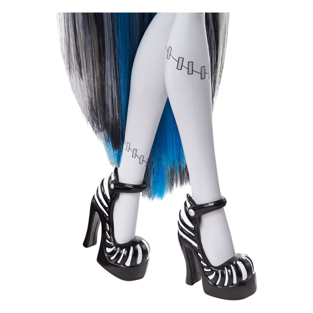 Monster High poupée Reel Drama Frankie Stein en Noir et Blanc