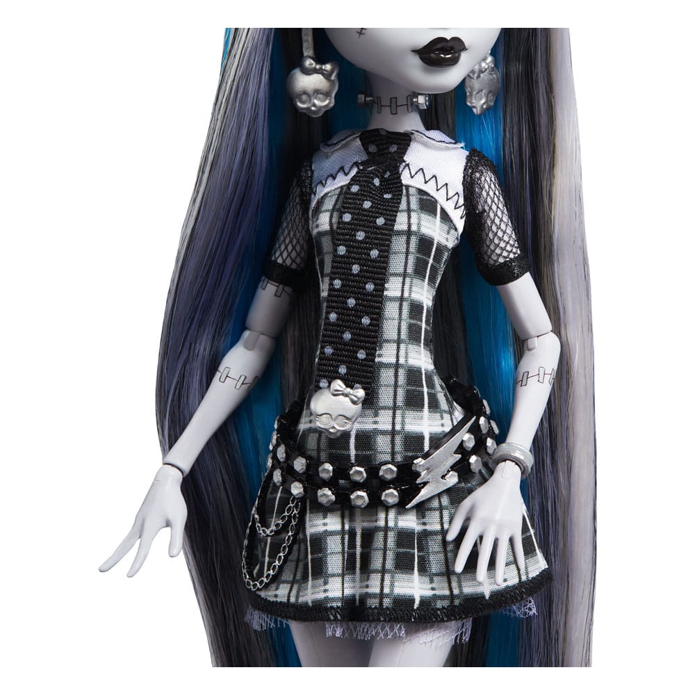 Monster High poupée Reel Drama Frankie Stein en Noir et Blanc