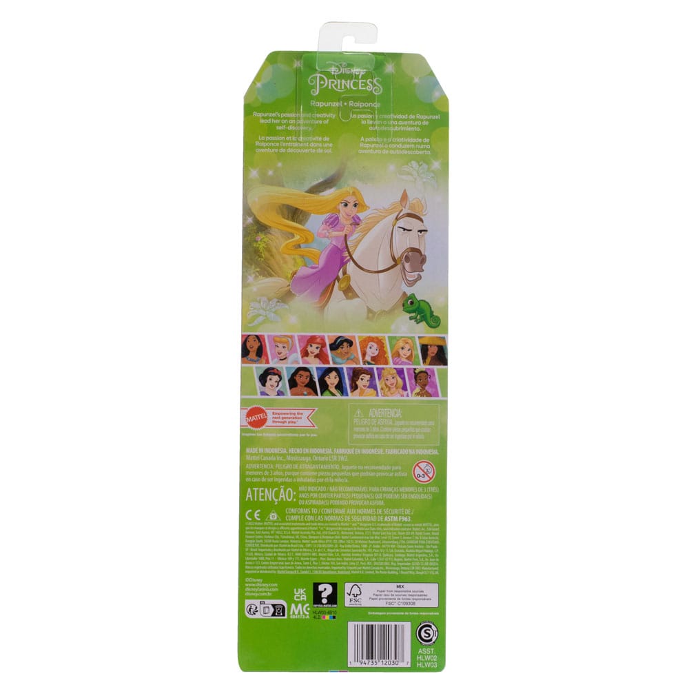 Disney Princesses poupée Rapunzel 29 cm