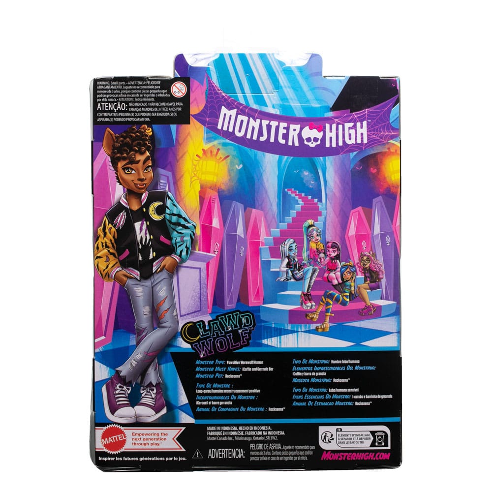 Monster High poupée Clawd Wolf
