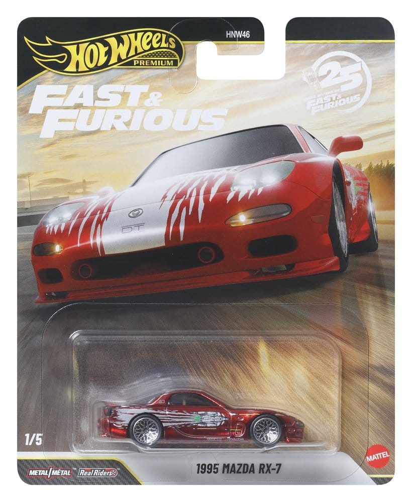 Fast & Furious Hot Wheels Premium assortiment véhicules Die-Cast 1/64 979P (10)