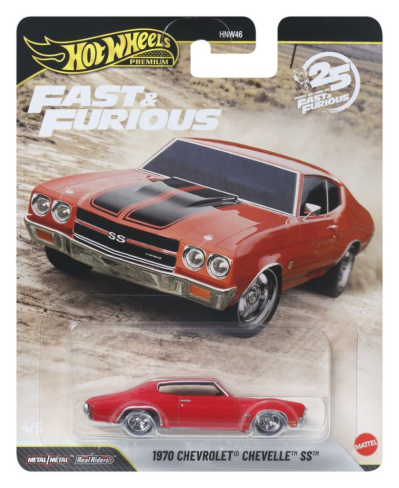 Fast & Furious Hot Wheels Premium assortiment véhicules Die-Cast 1/64 979P (10)