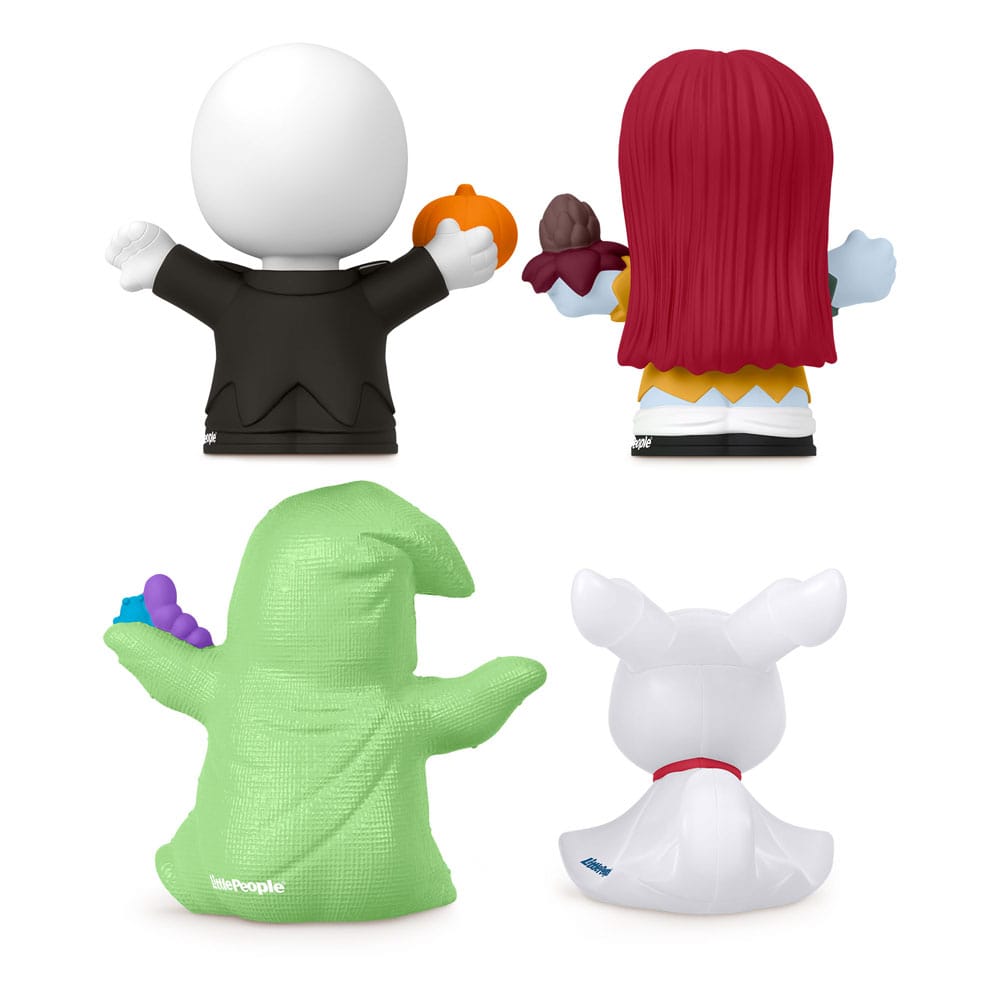 L'Étrange Noël de monsieur Jack pack 4 minifigurines Fisher-Price Little People Collector 7 cm